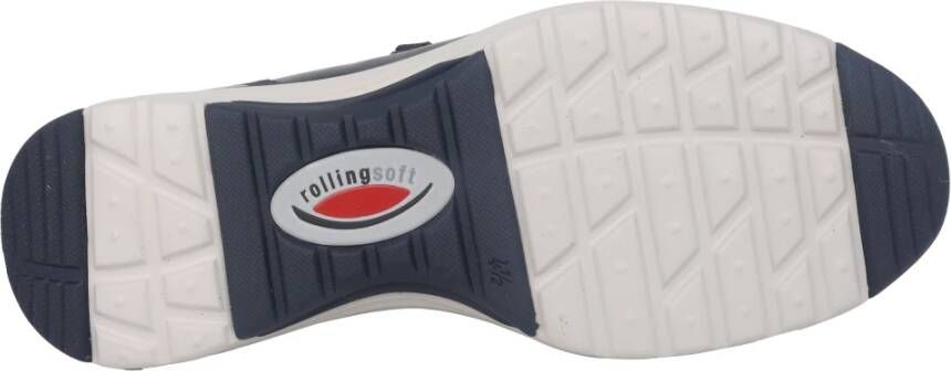 Gabor Blauwe rollende sneaker voor vrouwen