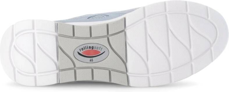 Gabor Blauwe rollende sneaker voor vrouwen