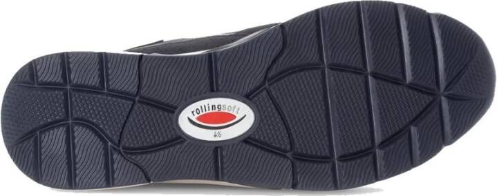 Gabor Blauwe rollende sneaker voor vrouwen