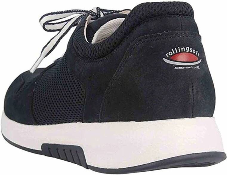 Gabor Blauwe Sneakers Blue Dames