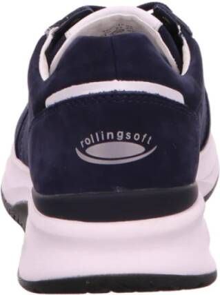 Gabor Blauwe Stijlvolle Schoenen Blue Heren
