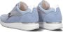 Gabor Blauwe Suède Lage Sneakers Blue Dames - Thumbnail 6