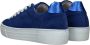 Gabor Blauwe Suède Platform Sneakers voor Dames Blue Dames - Thumbnail 8