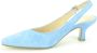 Gabor Lichtblauwe Suède Pumps 5 cm Hak Blue Dames - Thumbnail 2