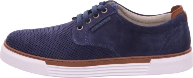 Gabor Blauwe Veterschoenen Blue Heren