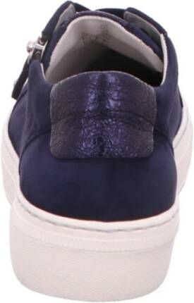 Gabor Blauwe vetersneakers voor dames