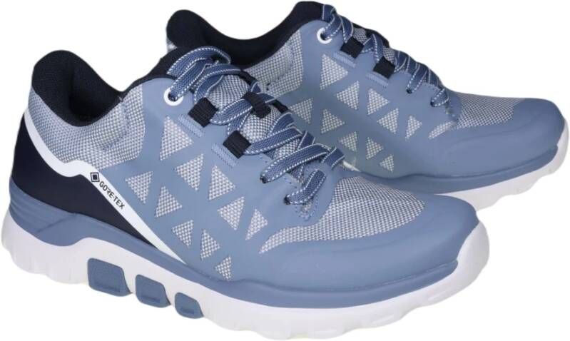Gabor Blauwe Waterdichte Wandelsneaker Blue Dames
