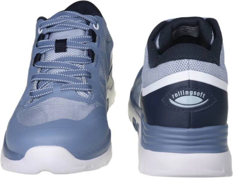 Gabor Blauwe Waterdichte Wandelsneaker Blue Dames