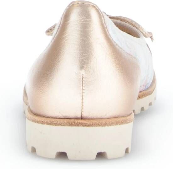 Gabor Bloemen leren ballerina's Multicolor Dames
