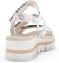 Gabor Bloemenprint Platte Sandalen Multicolor Dames - Thumbnail 6