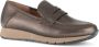 Gabor Bronzen Leren Basket Sneakers Brown Dames - Thumbnail 7