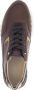 Gabor Bruin Lederen Combinatie Sportieve Casual Sneakers Brown Dames - Thumbnail 6