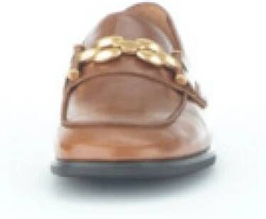 Gabor Bruine Dames Mocassins Comfortabele Stijl