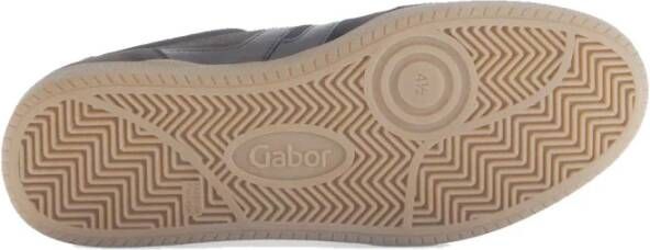 Gabor Bruine Dames Sneaker Veters Stijlvol Ondersteunend