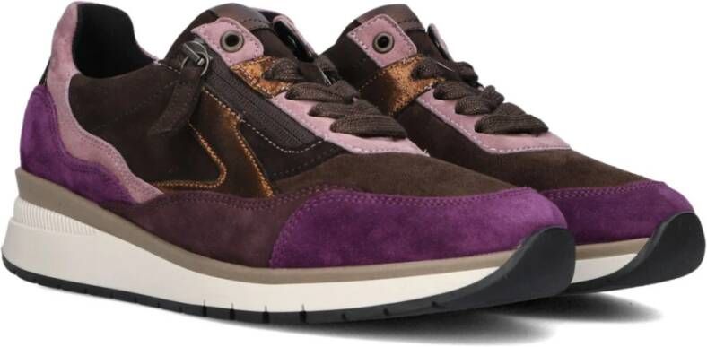 Gabor Bruine Lage Top Stijlvolle Sneakers Multicolor Dames