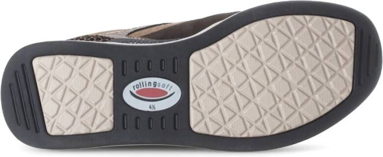 Gabor Bruine rollende sneaker voor vrouwen