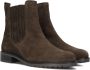 Gabor 022 Enkellaarsjes Enkelboots met rits Dames Bruin - Thumbnail 4