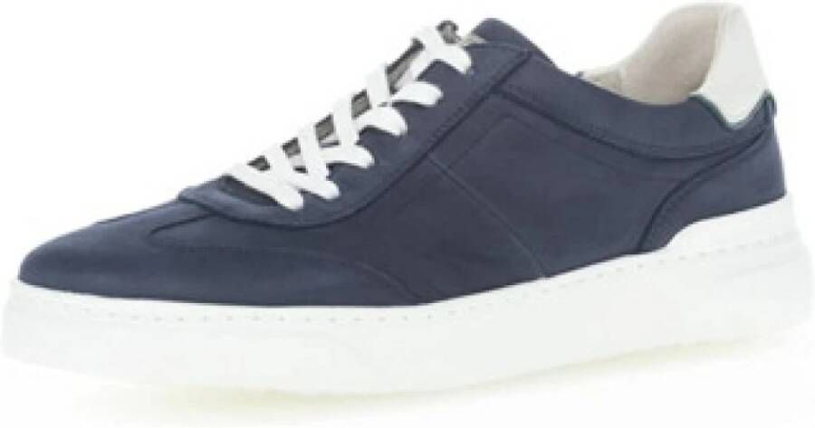 Gabor Casual heren veterschoenen in jeans