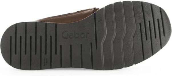 Gabor Casual Veterschoen in Bruin