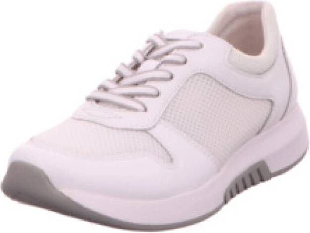 Gabor Casual witte veterschoenen voor dames