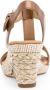 Gabor Cognac Leren Sandalen Brown Dames - Thumbnail 6