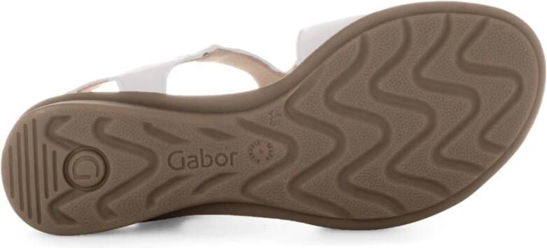 Gabor Comfortabele damessandalen in effen kleuren