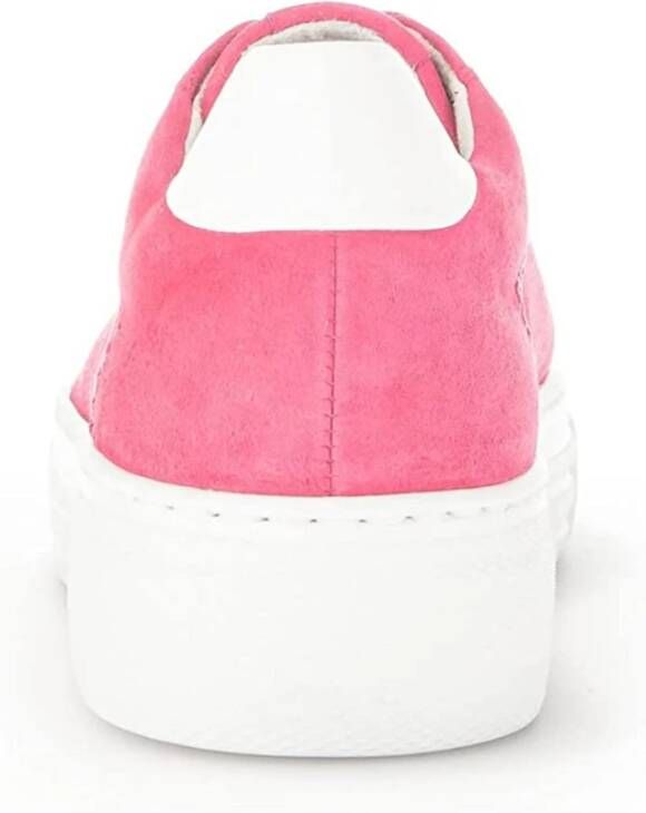 Gabor Comfort Lage Sneaker Roze Pink Dames