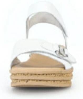 Gabor Comfort Sandalen voor Dames in Beige