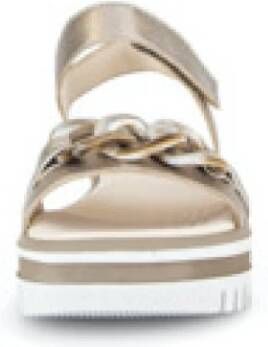 Gabor Comfort Sandalen voor Dames in Platina