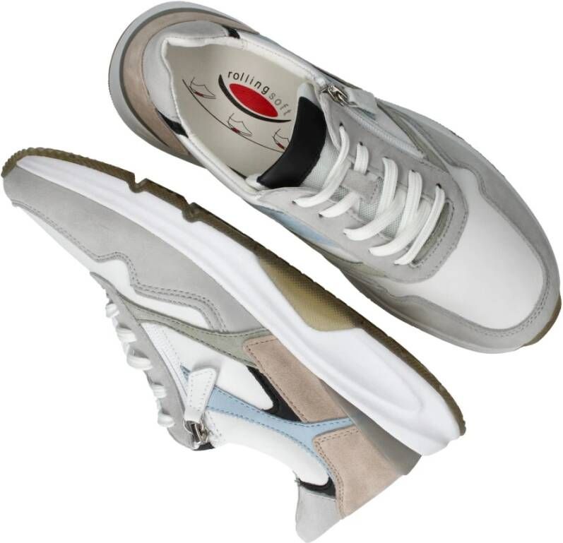 Gabor Comfort Sneaker met Arch Support Multicolor Heren