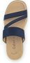 Gabor Comfortabele Blauwe Damesslippers Blue Dames - Thumbnail 4
