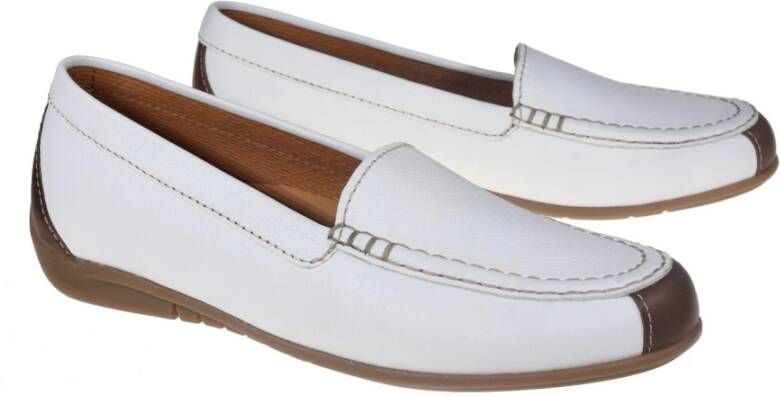 Gabor Comfortabele damesloafer White Dames