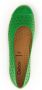 Gabor Comfortabele Leren Ballerina Groen Green Dames - Thumbnail 5