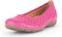 Gabor Comfortabele Leren Ballerina Roze Pink Dames - Thumbnail 4