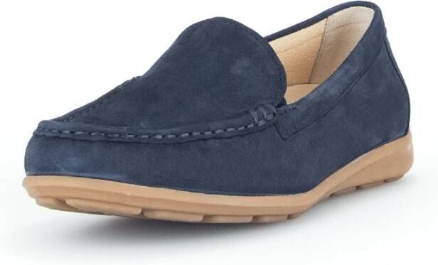 Gabor Comfortabele Loafer voor Dames Blue Dames