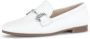 Gabor Witte Loafers van geperst leer White Dames - Thumbnail 4