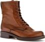 Gabor Comfortabele veterschoenen van glad leer Brown Dames - Thumbnail 4