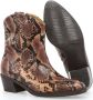 Gabor Cowboy Boot met Croco Motif Multicolor Dames - Thumbnail 2