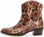 Gabor Cowboy Boot met Croco Motif Multicolor Dames - Thumbnail 3