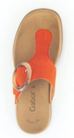 Gabor Dames effen kleur sandalen