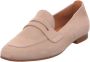 Gabor Beige Suède Mocassins College Stijl Beige Dames - Thumbnail 3