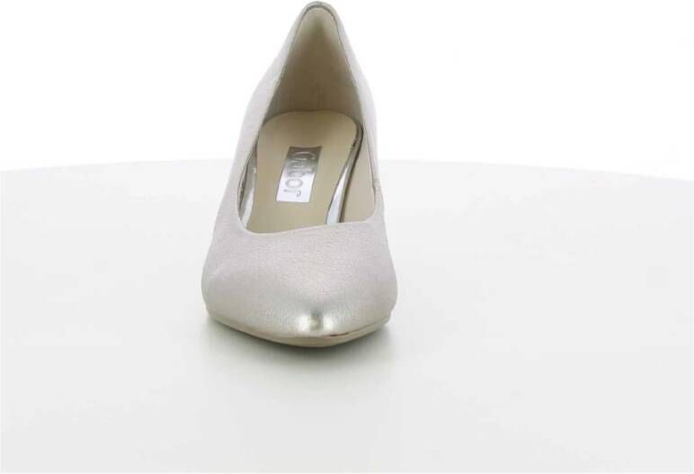Gabor Dames platina schoenen Gray Dames