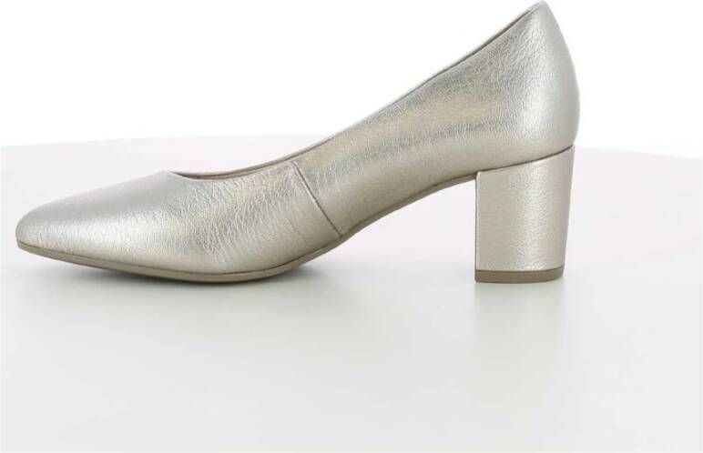 Gabor Dames platina schoenen Gray Dames