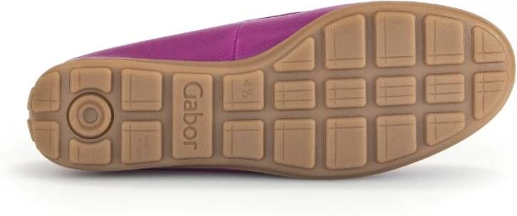 Gabor Paarse dames loafer met uitneembaar voetbed Purple Dames