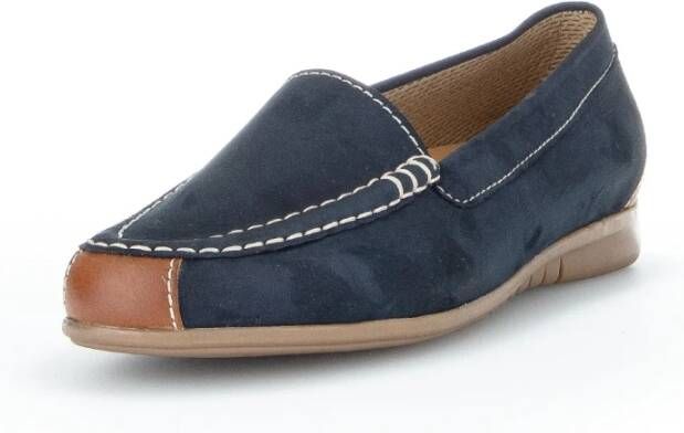 Gabor Damesloafer met optimaal comfort Blue Dames