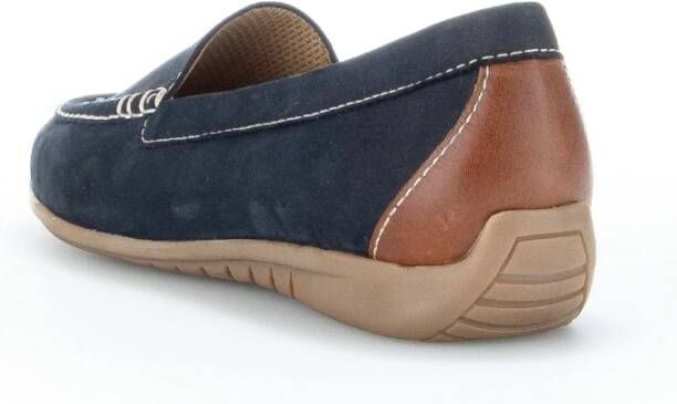 Gabor Damesloafer met optimaal comfort Blue Dames