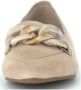 Gabor Stijlvolle beige suède loafers voor vrouwen Beige Dames - Thumbnail 4