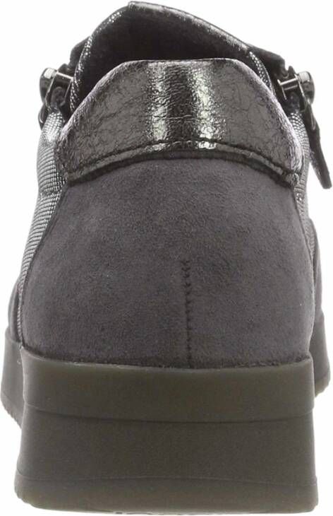 Gabor Donkergrijze Sneakers Gray Dames