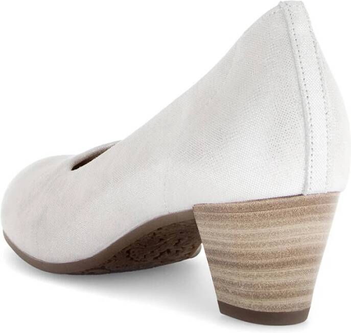 Gabor Elegant Prague Pumps White Dames