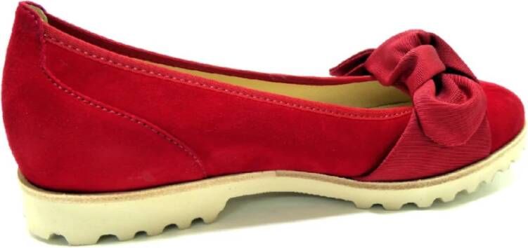 Gabor Elegante Ballerina's in Rood Red Dames